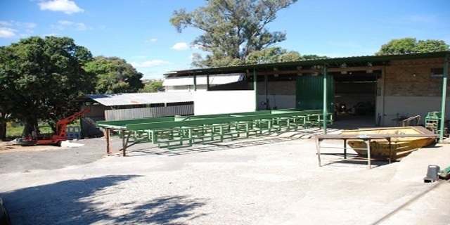 Galpão vista externa